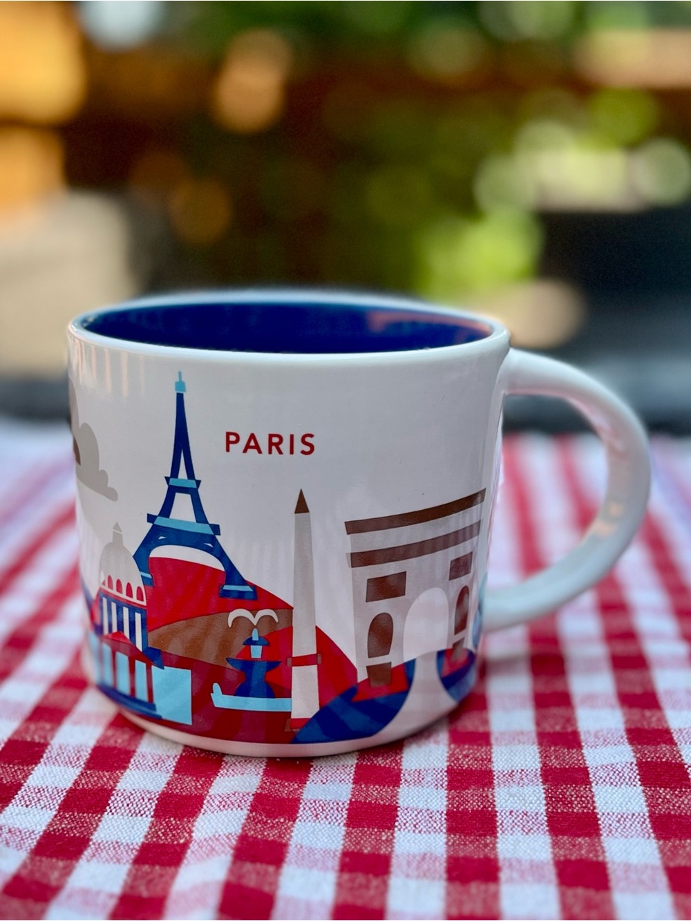 NIB Starbucks YAH Paris Cityscape Collectors Mug You Are Here Series